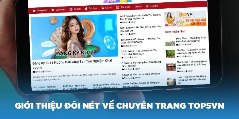 Giới thiệu đôi nét về chuyên trang Top5vn